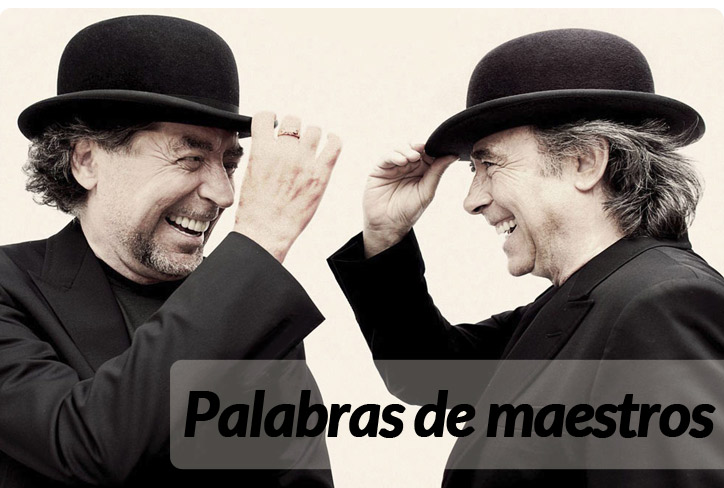 joaquin sabina, serrat, frases, 2012