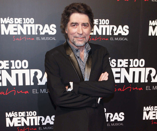 joaquin sabina, fotos, mas de 100 mentiras, musical
