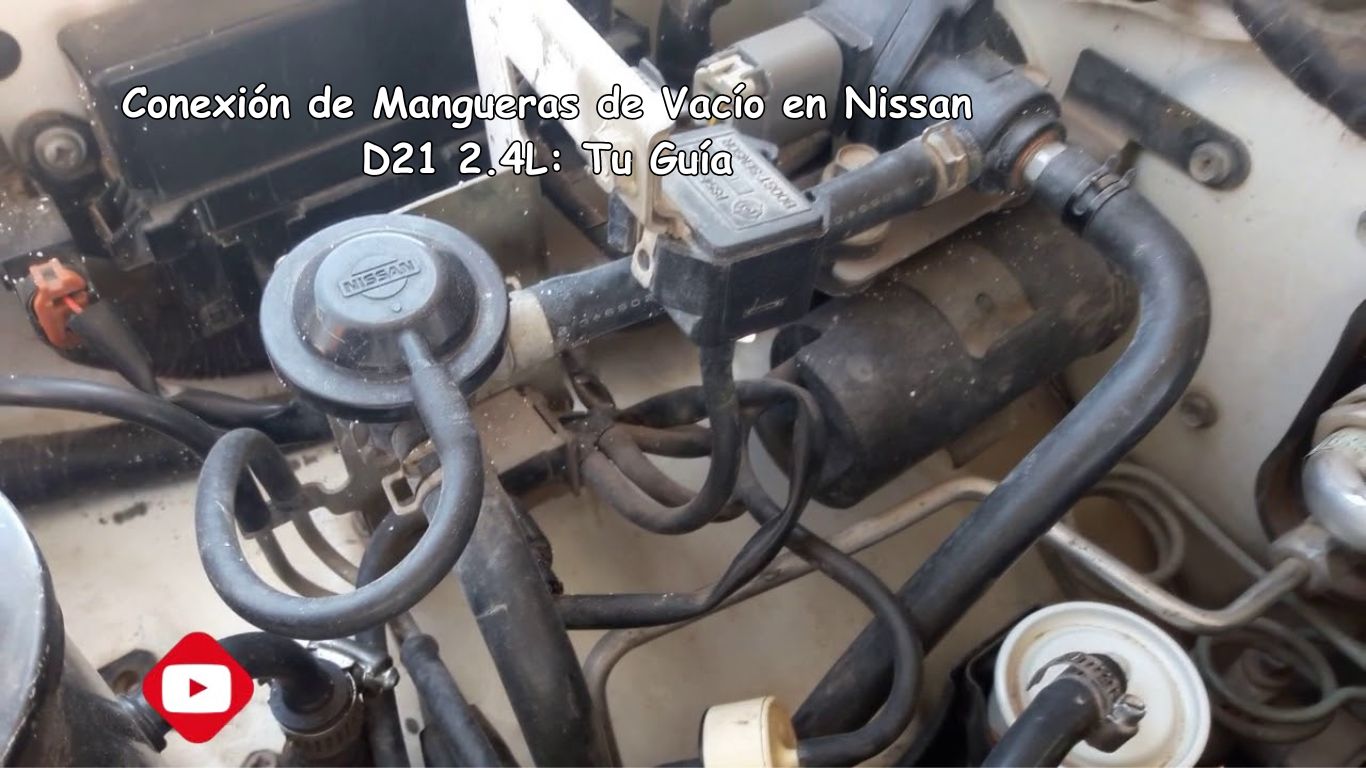 Conexión de Mangueras de Vacío en Nissan D21 2.4L: Tu Guía