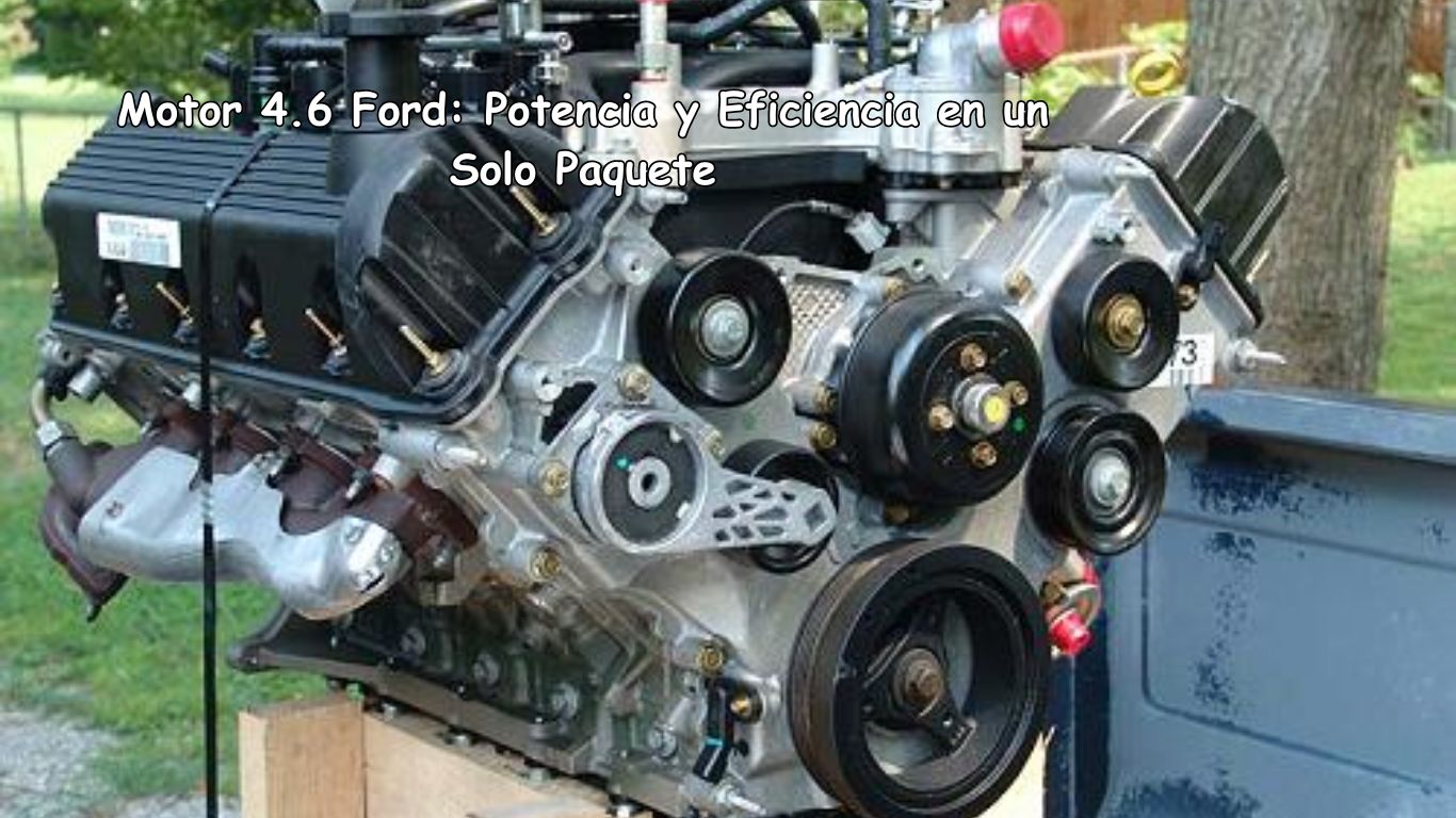 Motor 4.6 Ford: Potencia y Eficiencia en un Solo Paquete