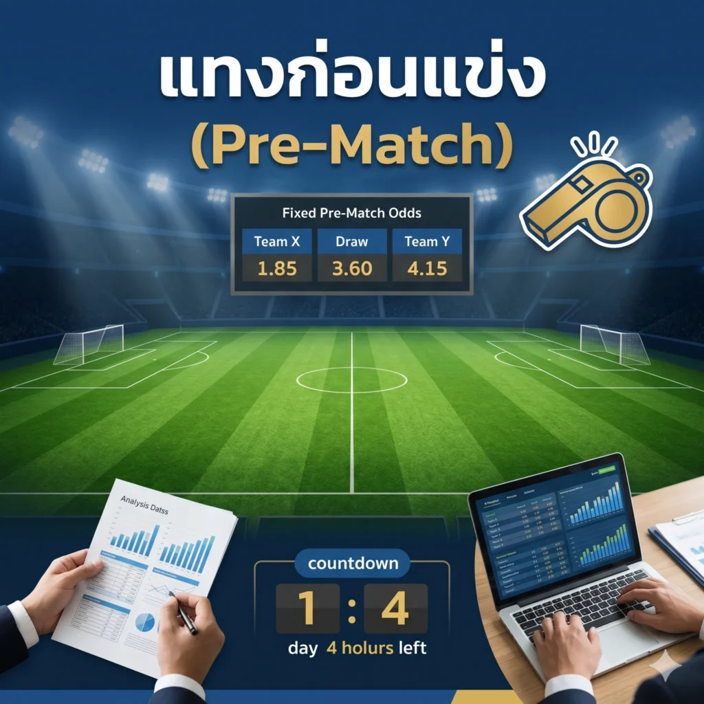 แทงก่อนแข่ง UFABET